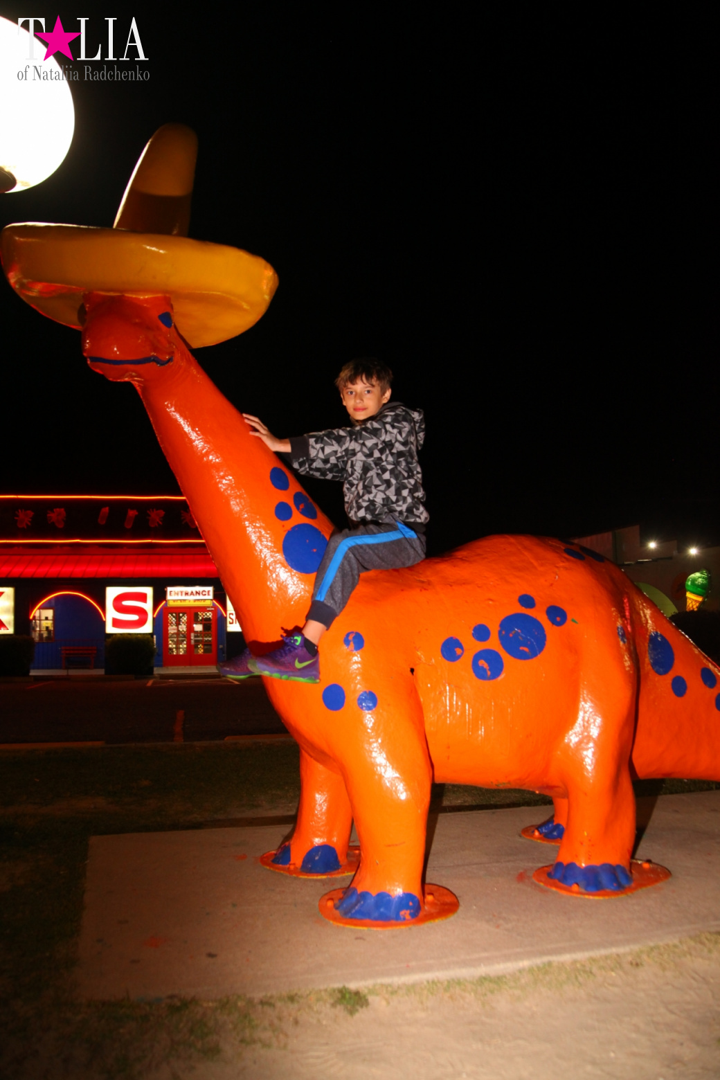 ''South of the Border". The middle of the way from New York to Miami by car